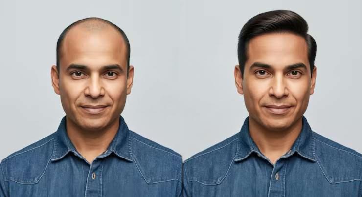 Hair Transplant Results - Before and After - Case 2